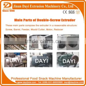 Soyabean Protein Food Extruder/Fiber Soyabean Protein Food Making Produciton Line/Soybean Textruder Protein Extruder thumbnail-5