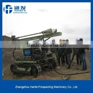 DTH Drilling for Blastin Holes! HF100YA2 Down the Hole Drill Equipment thumbnail-1