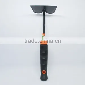 New Style and High Quality Carbon Steel Blade Meterial Garden Hoe Manual Garden Hoe With Plastic Handle thumbnail-2