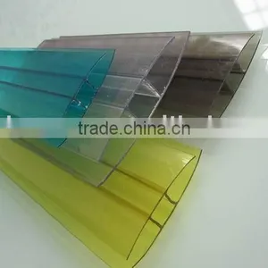 PC U Profiles,polycarbonate Connector,polycarbonate Joint, Polycarbonate Accessories thumbnail-1