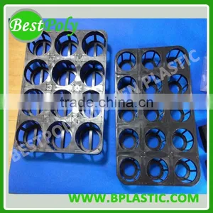 HOTE SELL Custom Plastic Flower Pot Carry Tray thumbnail-3