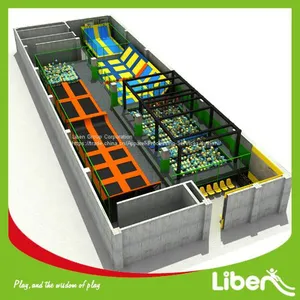 High Quality Popular Professional Basketball Trampoline Sport for Indoor thumbnail-1