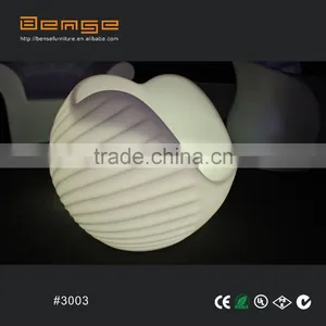 New Hot Home Party Event Nightclub Outdoor LED Single Conch Shell Sofa Chair thumbnail-3