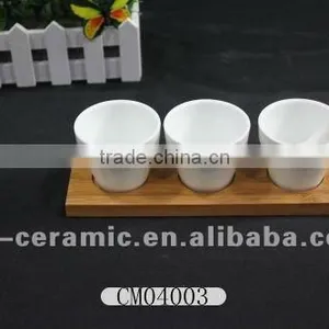 3pc Ceramic Teacup thumbnail-1