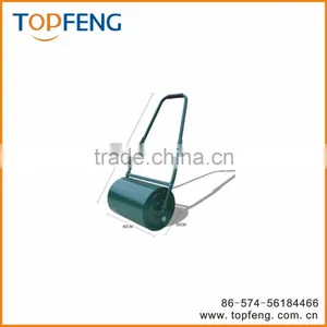 Galvanised Steel Garden Grass Lawn Roller 30 L With Scraper Bar Handles by Tinkertonk thumbnail-2