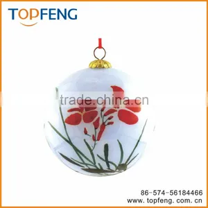 Beauty Glass Christmas Painting Ball/christmas Ornament Glass Ball/inside Clear Glass Ball Christmas Tree Ornament thumbnail-3