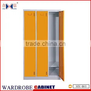 Colorful Metal 18 Doors Locker Metal Wardrobe Storage Cabinets Lockers thumbnail-2