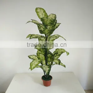 Artificial Rohdea Fake Dieffenbachia Artificial Decorative Evergreen thumbnail-2