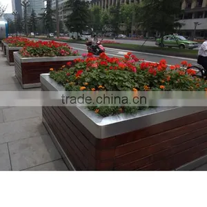 Arlau Outdoor Wood Garden Planter thumbnail-5