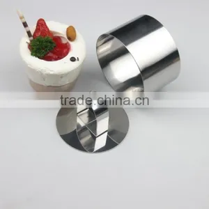 2pcs Set 430 Stainless Steel Cookie Cutter, White Kitchenware thumbnail-1