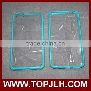 2 in 1 PC Transparent Phone Case TPU Soft Bumper Mobile Phone Protective thumbnail-2