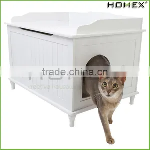 Wooden Pet Cat Cage Cat Condo Cat House Homex_BSCI Factory thumbnail-1