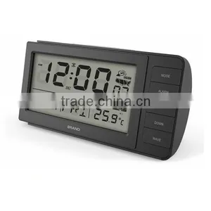 LCD Electronic Temperature Hygrometer With Alarm Clock thumbnail-3