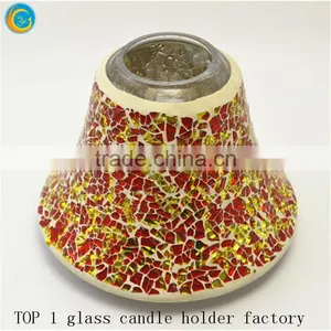 Small Glass Candle Holders thumbnail-2
