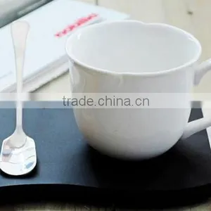 White Ceramic Coffee Cup thumbnail-1