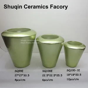 Vase for Home Decor Talbe Vase Ceramic Vase Painting Dolomite Vase thumbnail-1
