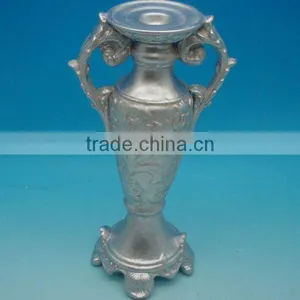 Hot Sale Tall Silver Dehua Ceramic Candle Holder thumbnail-1