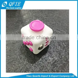 2017 Hot New Products Desk Finger Toys Mini Fidget Cube Squeeze Fun Stress Reliever thumbnail-3