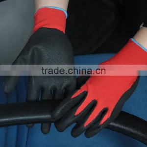 NMSAFETY Nitrile Coated Sandy Finish Non Slip Gloves thumbnail-1