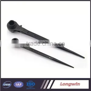 High Quality Long Handle Scaffold Ratchet Wrench for Sale thumbnail-1