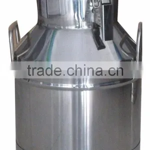 High Quality Mirror Polished Food Sanitary 304 Stainless Steel Milk Can thumbnail-4