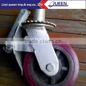 High Quality Wheel Barrow Solid Rubber Wheel/caster Wheels Heavy Duty thumbnail-1
