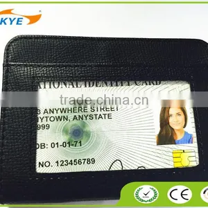 PU RFID Protector Credit Cards IDs Cash Wallet Security Wallet thumbnail-1