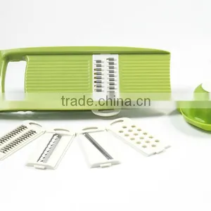 Professional Vegetables Mandoline Julienne Cutter Slicer Grater Garlic thumbnail-4