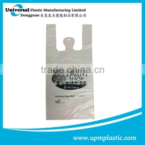 Eco-friendly Disposable HDPE Plastic Shopper thumbnail-1