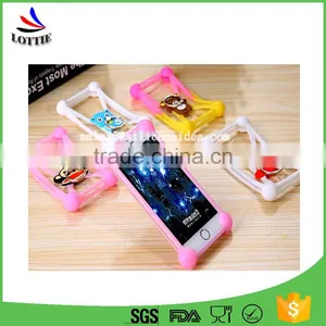 China Manufacturer 3d Cartoon Silicone Phone Case Universal Silicone Phone Holder thumbnail-3