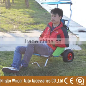 Folding Canvas Kayak Trolley, Beach Cart thumbnail-6