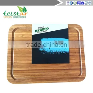 Manufacturers Selling New Bamboo Cutting Board With Launder Environmental Anvil Dishes in the Kitchen thumbnail-3