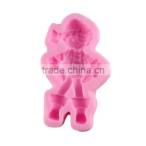 Liquid Silica Gel Mould Cake Mould Handmade Soap Mould Baking Tool Cake Decorating Pirate Doll 1688 Agent thumbnail-3