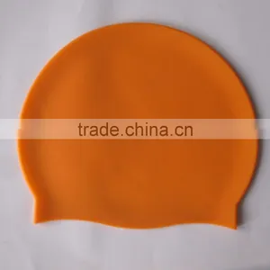 High Quality Soft Adult Funny Swim Cap Printing Silicone Custom thumbnail-5