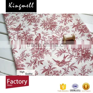 Digital Customized Printing Floral Oriental Printed Fabric thumbnail-3