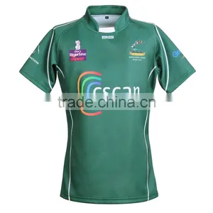 Cheap Price IRELAND Rugby Shirt/ Custom Sublimated Blank Rugby Jersey Made in China thumbnail-3