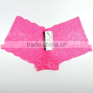 Sexy Transparent Lace Boyshorts Preteen Panty Lingerie thumbnail-2