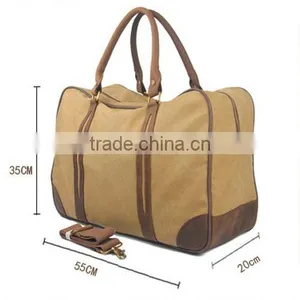 Large Capacity Canvas Travel Shoulder Bag for Men thumbnail-1