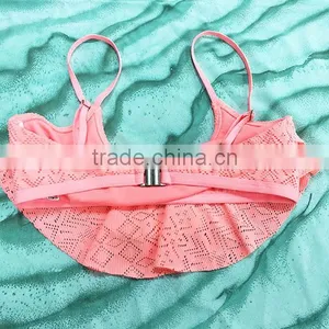 Hot Sale Swimsuit High Quality Crochet Fabric Girls Glamour Sexy Bikini thumbnail-3