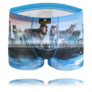 2016 New Fashion Men Brand of Superior Quality Underwear Cotton Print Classic Male Boxer thumbnail-3