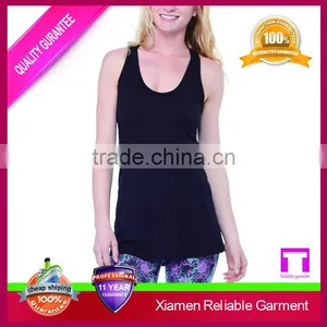 OEM Wholesale Bulk Women's Racerback Sleeveless Stringer Tank Top thumbnail-1