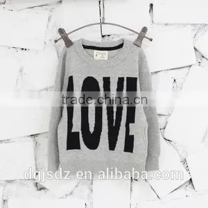 2017 Hot Sales Primary School Uniforms Kids Children Cartoon Sweater thumbnail-3