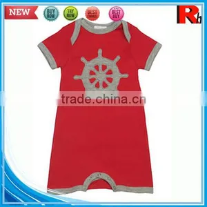 China Import Printing Short Sleeve Cotton Cute Pictures Wholesale Designer Baby Clothes From China thumbnail-1