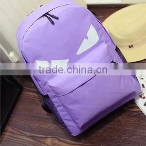 Contemporary Cheapest Durable Traveling Canvas Cute Monster Backpack thumbnail-5