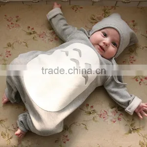 Latest Design Baby Boy Girl Jumpsuit 2016 Wholesale 100% Cotton Newborn Baby Romper Unique Kids Designs Image Baby Romper Set thumbnail-1