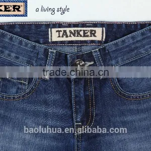 S1114K Toddler Kid Girls Children Stretchable Waistband Indigo Washed Denim Jeans thumbnail-6