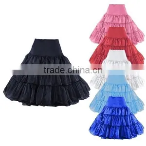 Bestdress Wholesale Cheap Wholesale Long Ruffle Tulle Big Puffy Petticoat for Rockabilly Dress|vintage Dress thumbnail-1