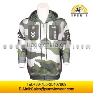 OEM Wholesale Mens Sublimation Printed Hoodie Sweatshirts Death Squads Pattern Printed Hoodies thumbnail-1