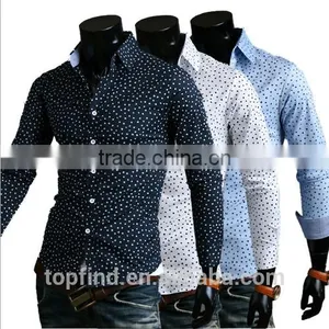 Competitive Price Promote Customise Top Sale Print Pattern Slim Fit Men's African Shirt thumbnail-1