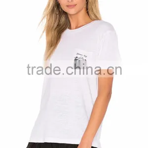 Wholesale Custom High Quality New Style Summer Casual 140g 100% Cotton Short Sleeve O-Neck Printed T Shirt thumbnail-2